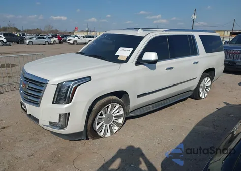 2016 Cadillac Escalade Esv Platinum из США, поврежденный, VIN 1GYS4KKJ1GR158510